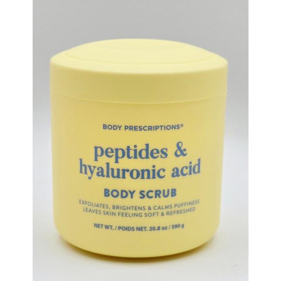 Body Prescriptions Peptides & Hyaluronic Acid BODY SCRUB- 20.8 oz - Picture 1 of 2